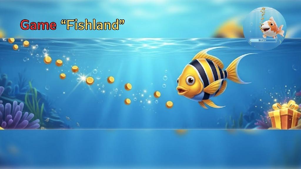 อยากได้ของฟรี ใช่ไหม? มาเลี้ยงปลากับเราสิ Game “Fishland” 